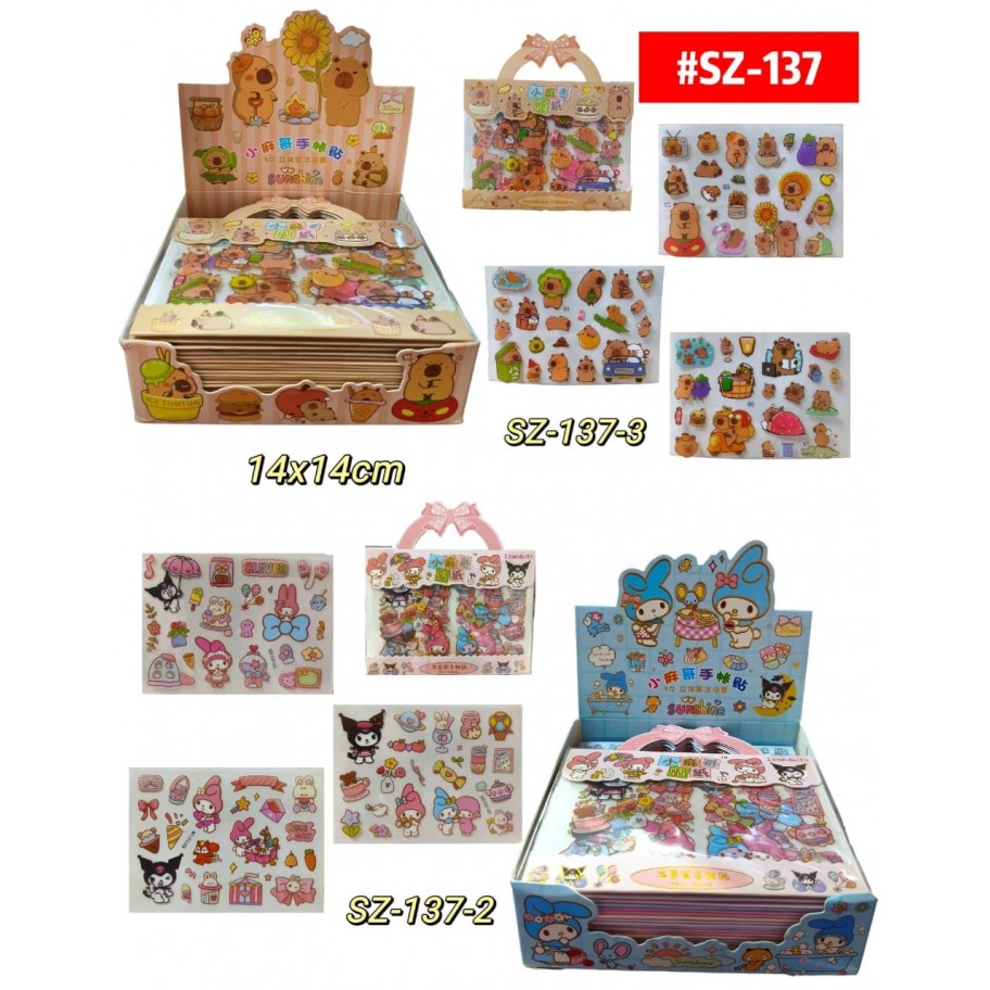 STICKERS CAPYBARA SANRIO #SZ-137