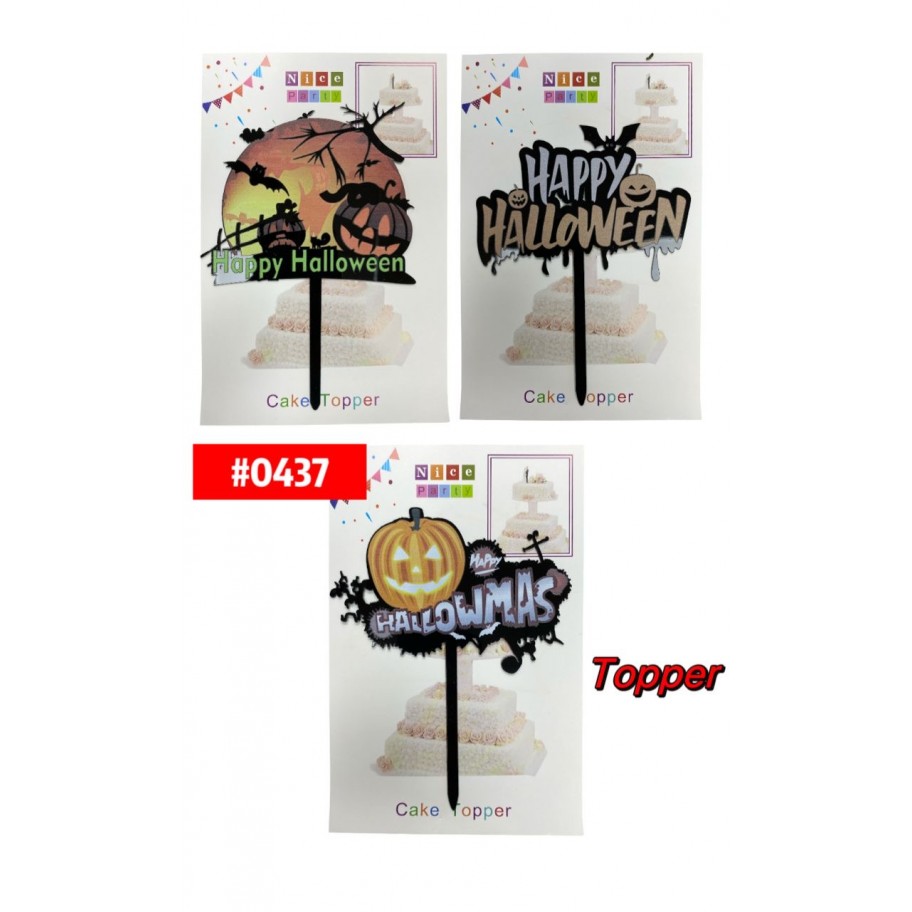 TOPPER DE HALLOWEEN #0437 P.U