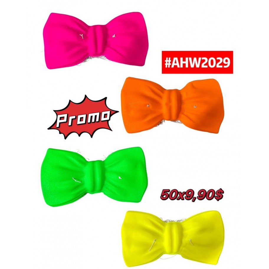 CORBATÍN FLUORESCENTE *50 #AHW2029 PROMO