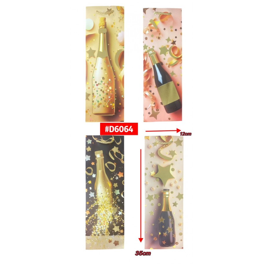 BOLSAS LARGAS DE REGALO 12uds #D6064