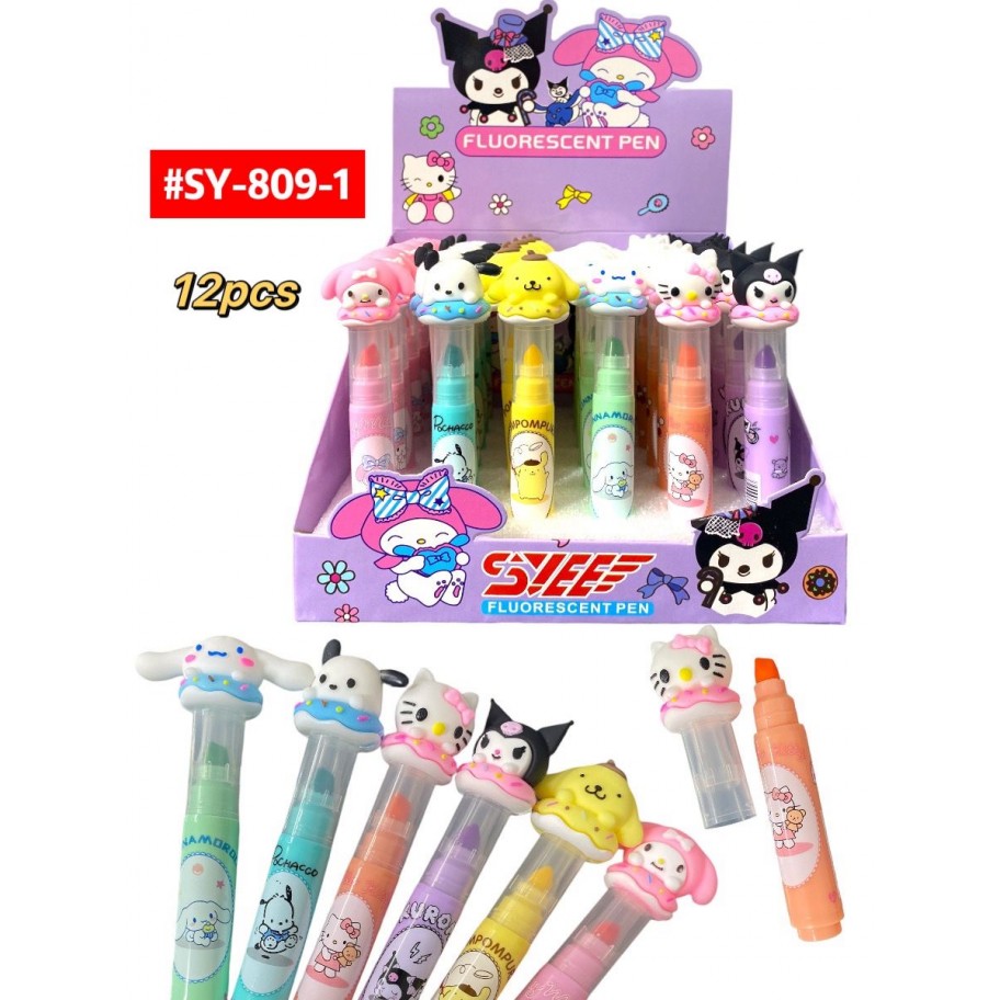 RESALTADORES  SANRIO 12uds #SY-809-1