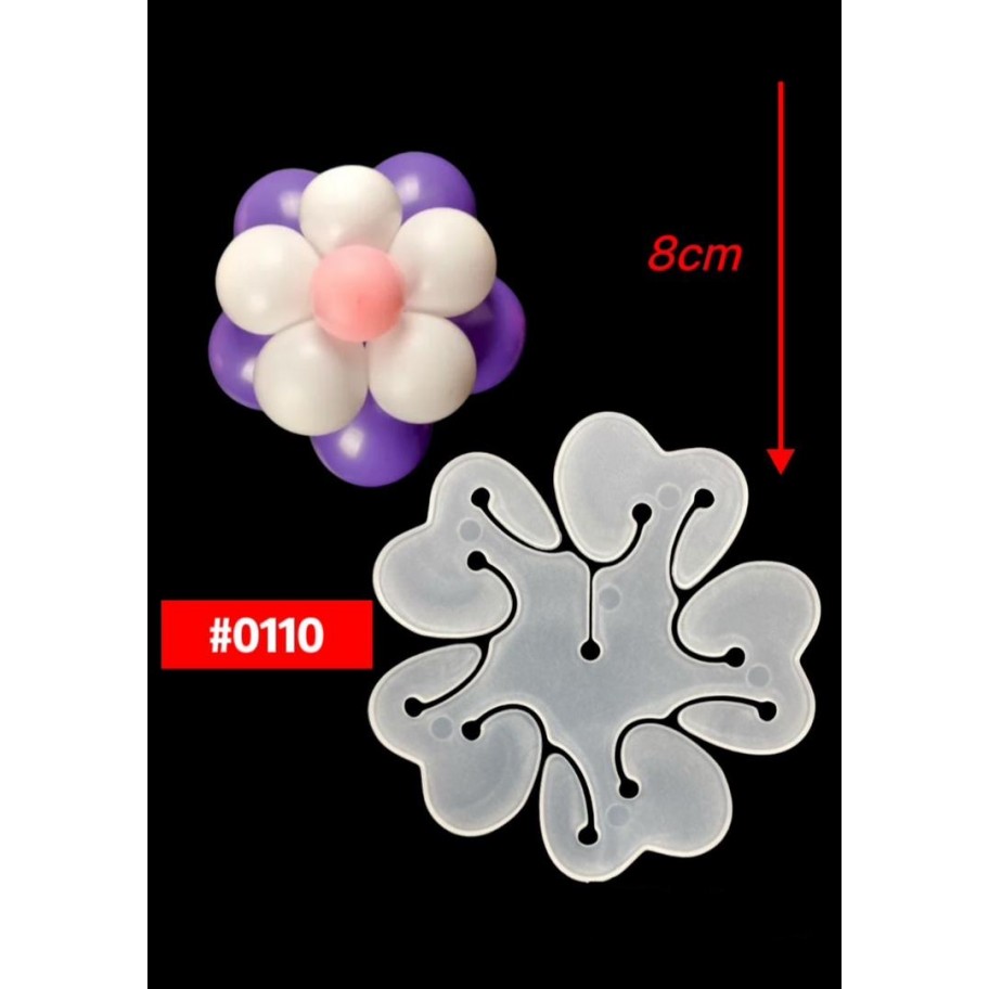 BASE DOBLE PARA ARMAR FLOR GLOBOS #0110