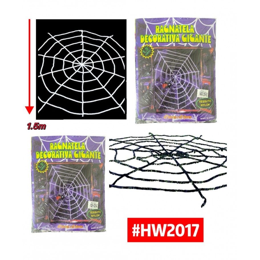 TELARAÑA DE 1.5mts #HW2017