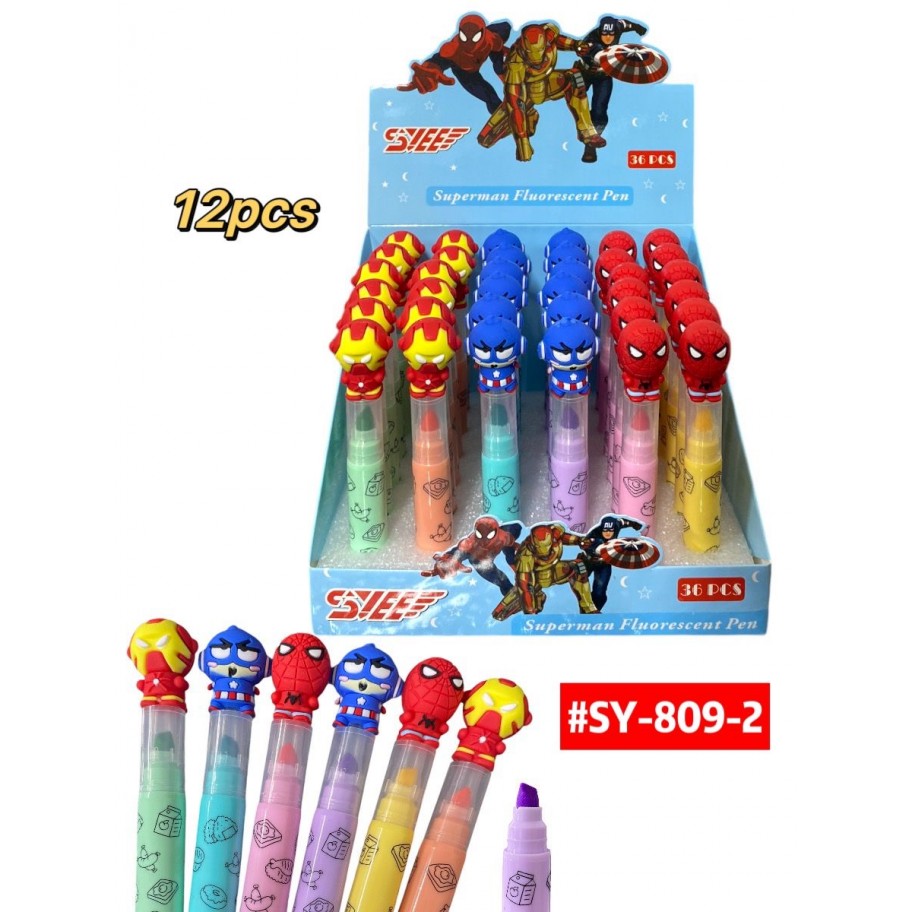 RESALTADORES  AVENGER  12uds #SY-809-2