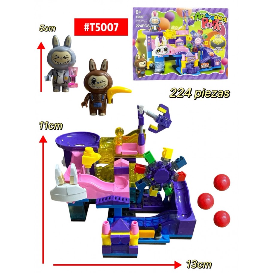 LEGO LABUBU PARK 224pcs #T5007 P.U
