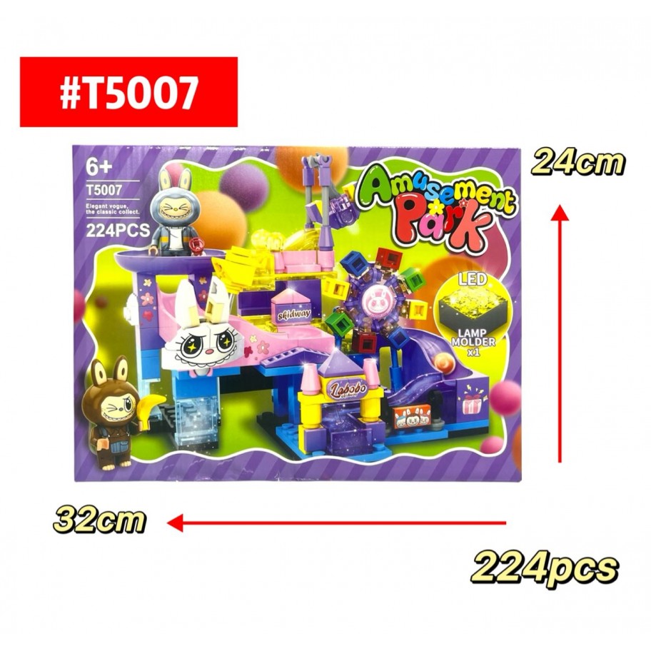 LEGO LABUBU PARK 224pcs #T5007 P.U