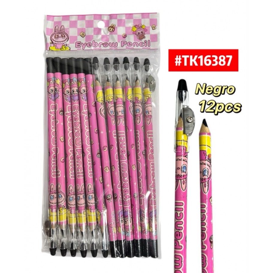 LAPIZ DE CEJAS *12 LABUBU #TK16387 PROMO