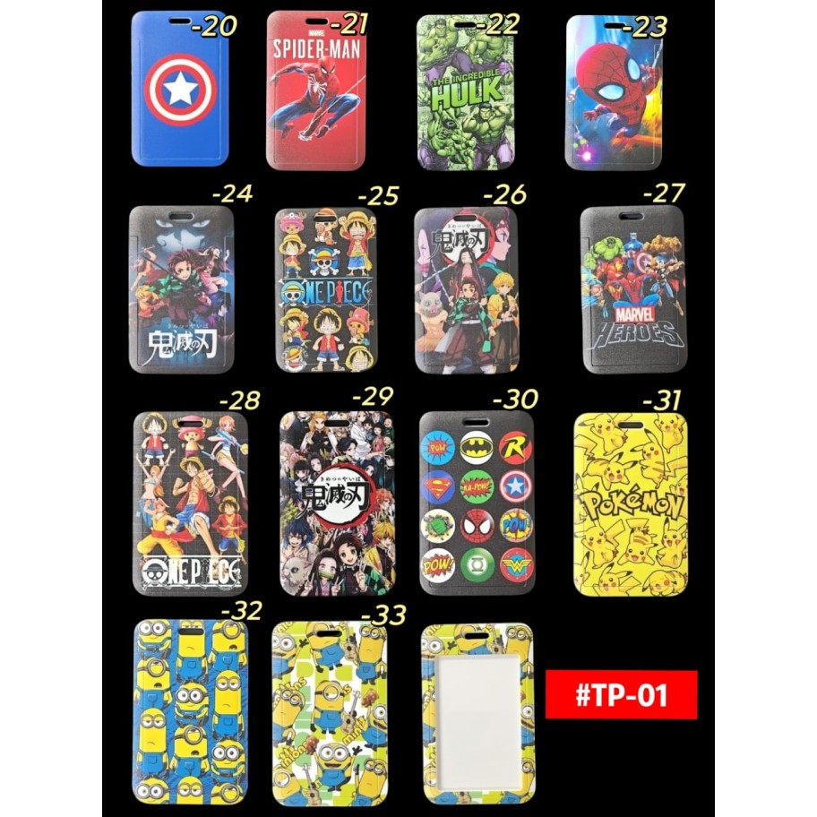 PORTA CARNET ESTAMPADO #TP-01