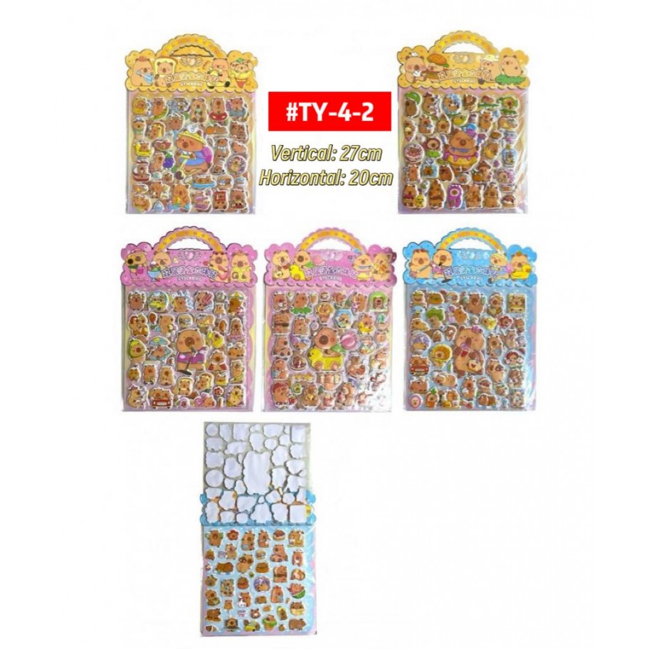 STICKERS CAPYBARA #TY-4-2