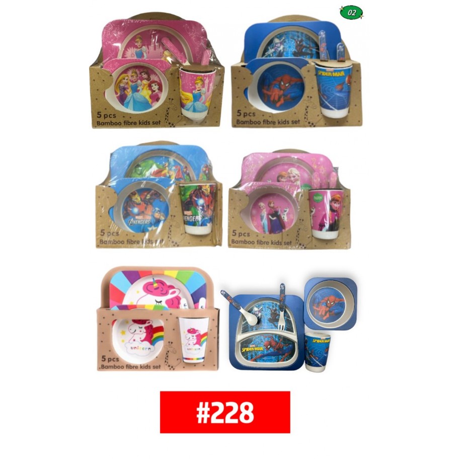 SET DE PLATOS INFANTILES 5in1 #228