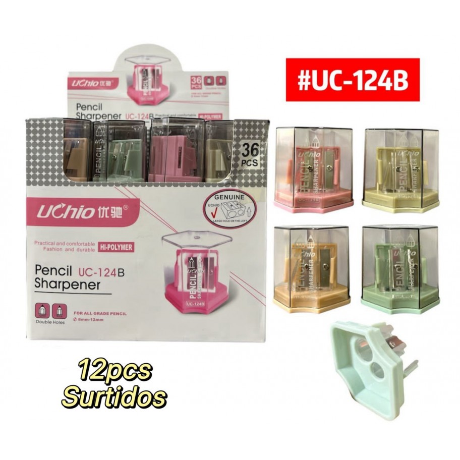 SACAPUNTAS DOBLE *12 #UC-124B