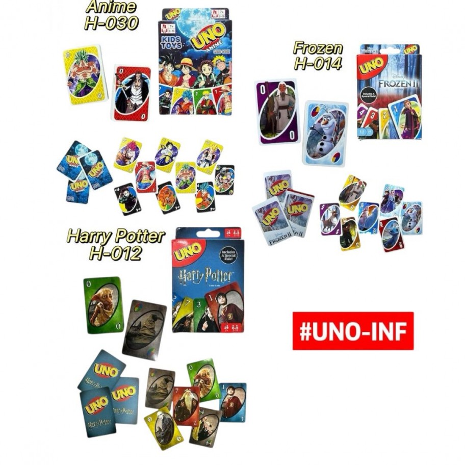 CARTAS UNO INFANTIL #UNO-INF