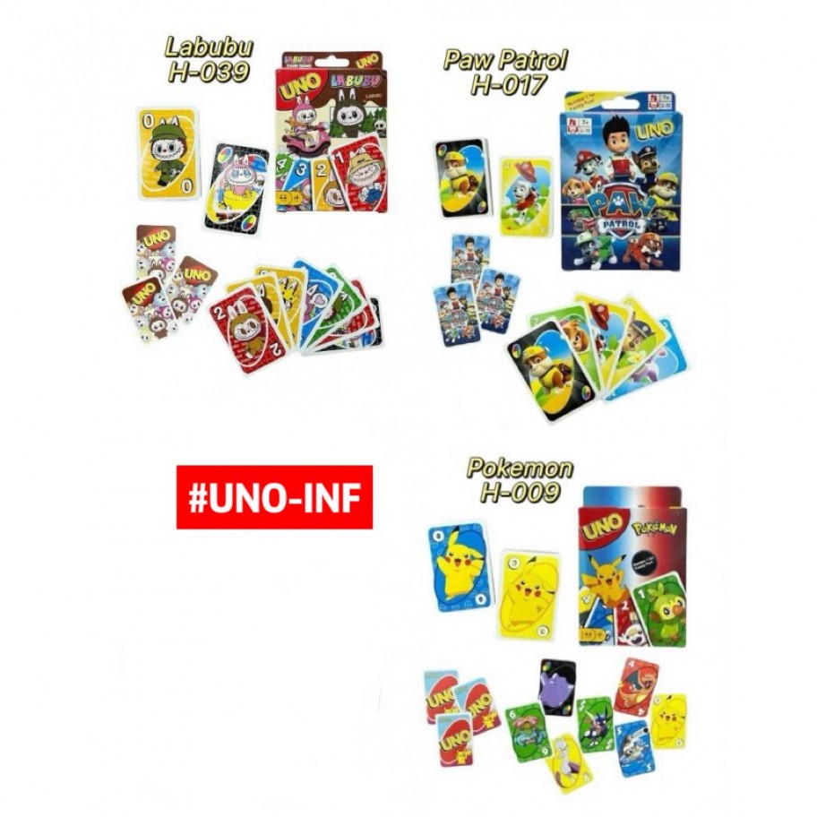 CARTAS UNO INFANTIL #UNO-INF