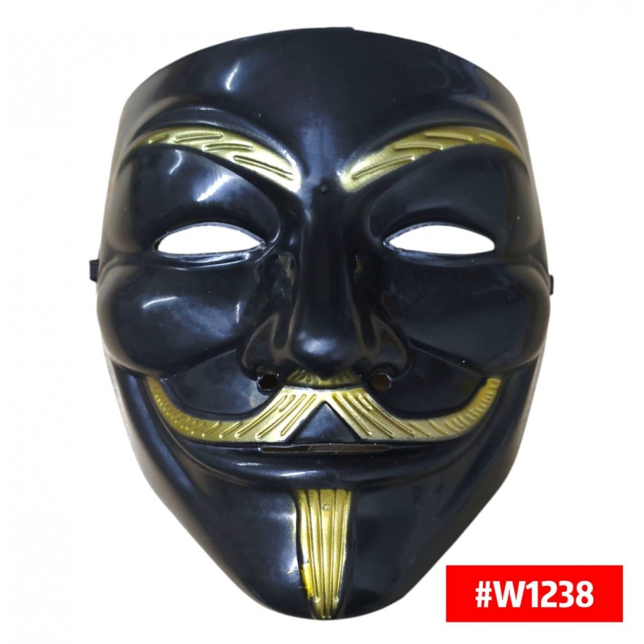 MASCARA NEGRA ANONYMOUS #W1238