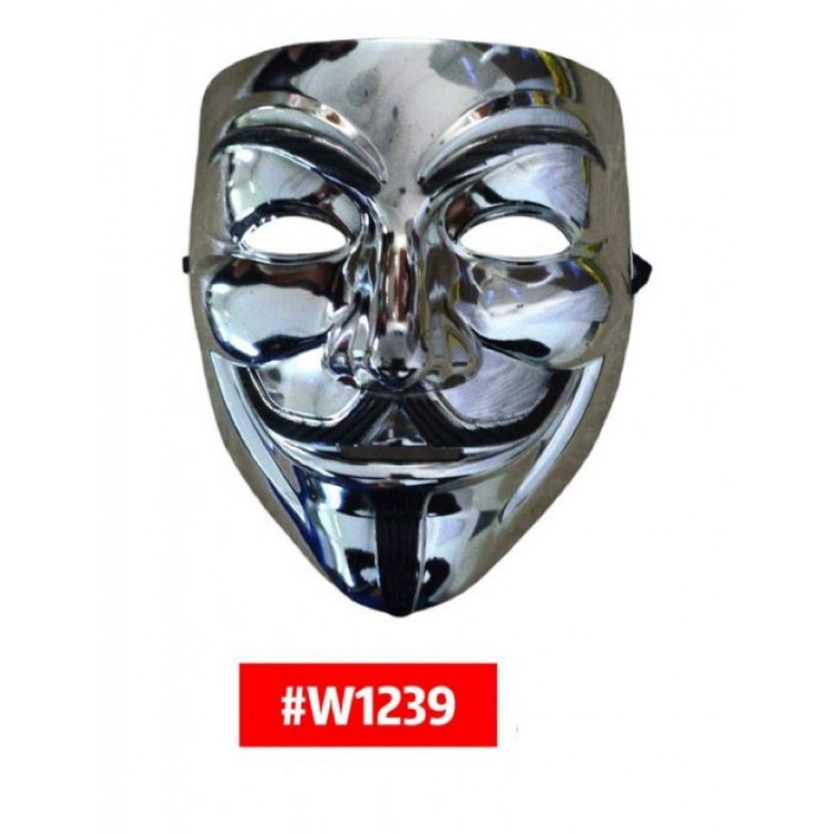 MASCARA METALIZADA ANONYMOUS #W1239