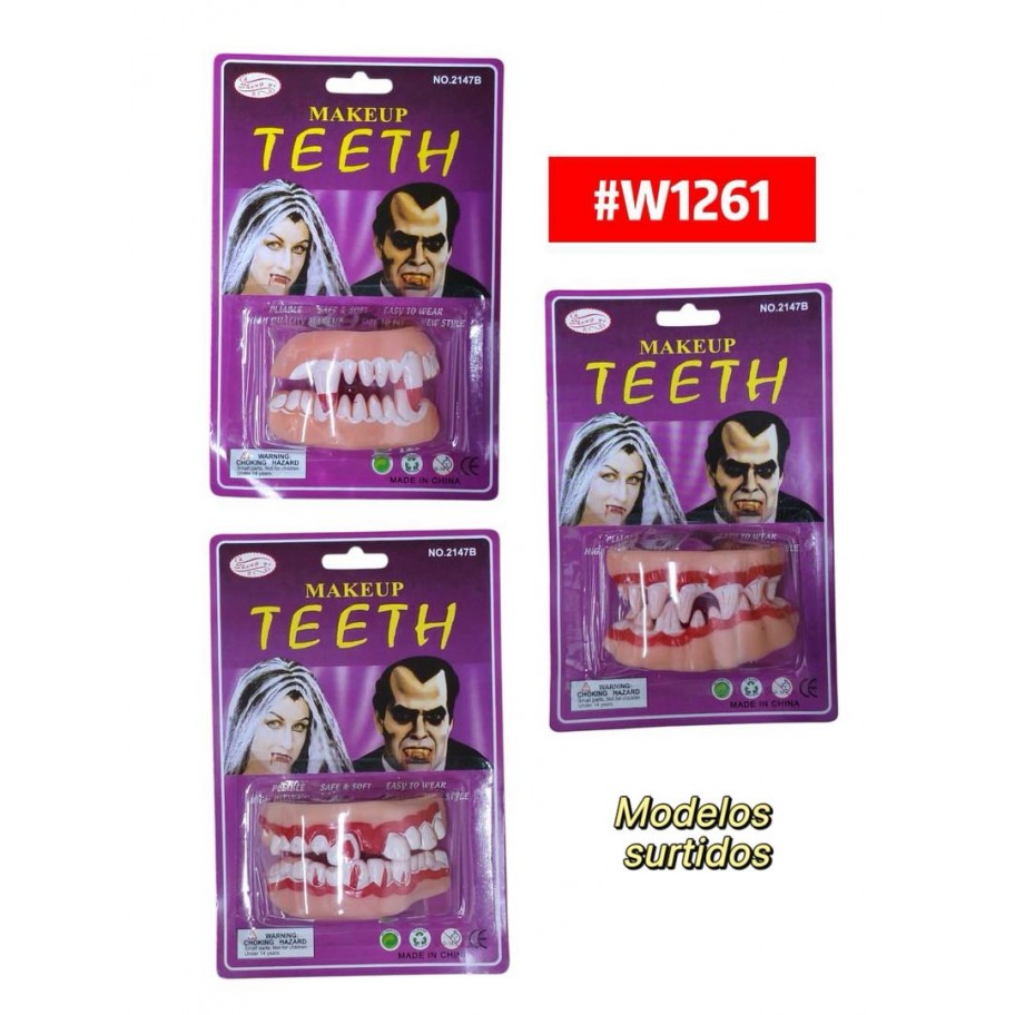 DIENTES POSTIZOS HALLOWEEN #W1261