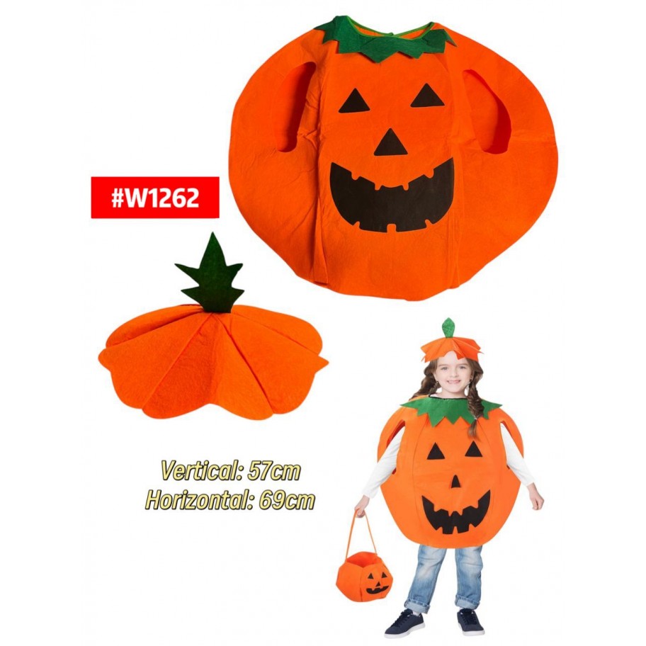 DISFRAZ DE CALABAZA #W1262