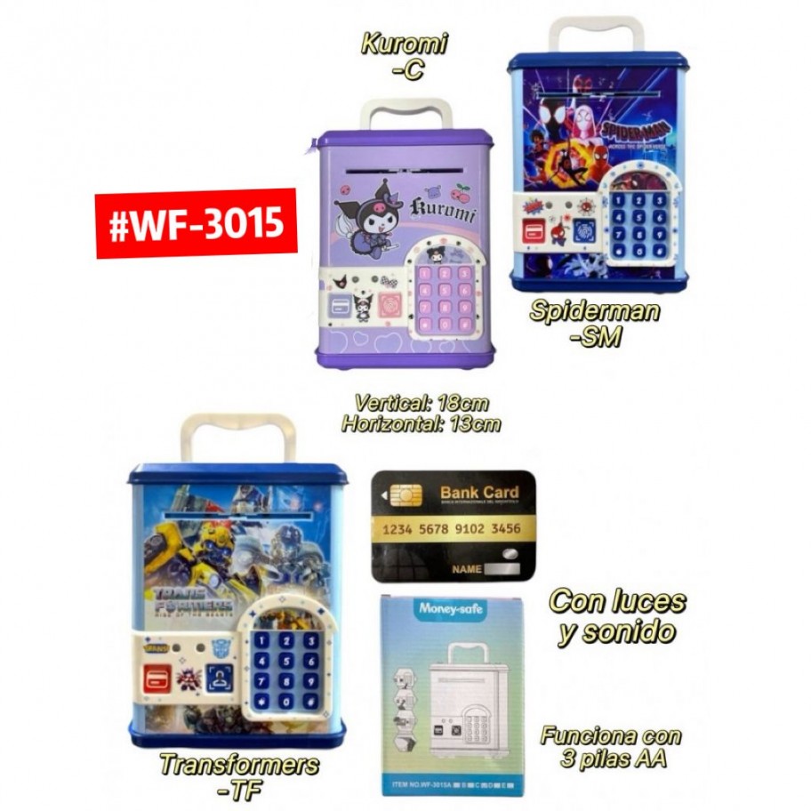 ALCANCÍA INFANTIL #WF-3015