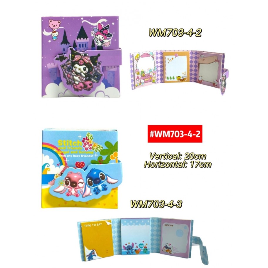 AGENDA KUROMI STITCH #WM703-4-2
