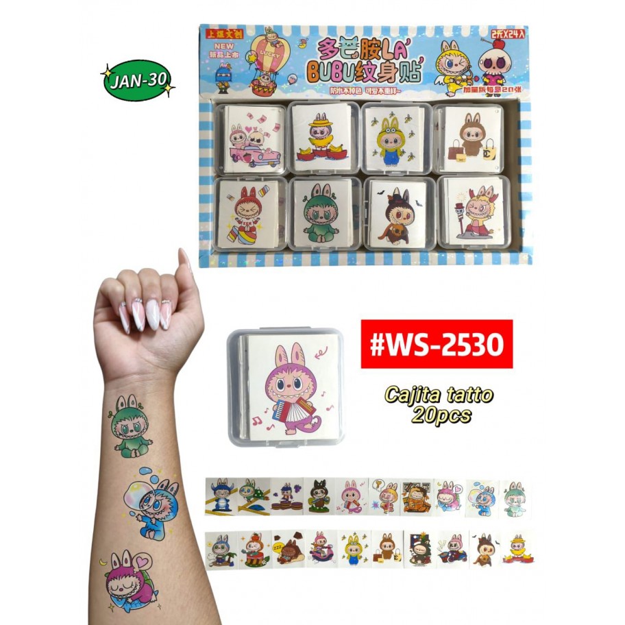 TATUAJES LABUBU #WS-2530 PROMO
