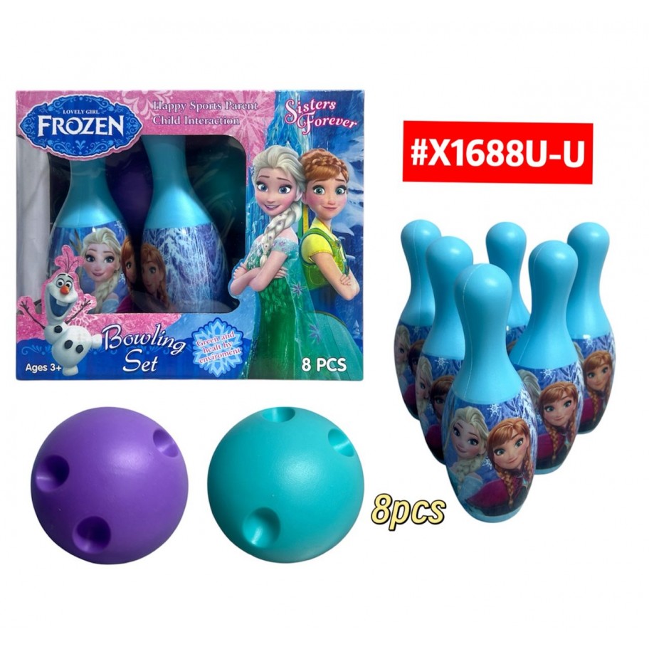 SET DE BOWLING INFANTIL 8pcs #X1688 P.U