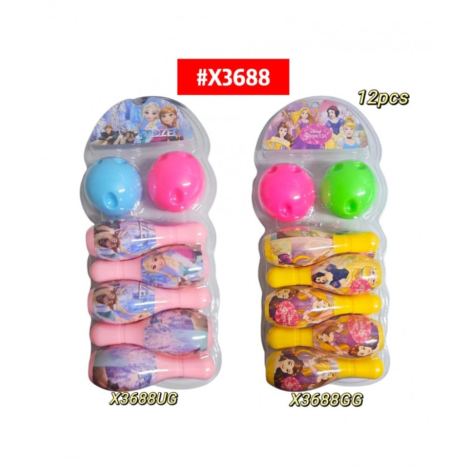 SET DE BOWLING INFANTIL 12pcs #X3688 P.U