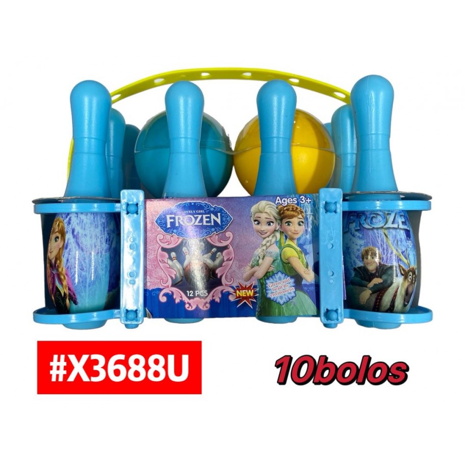 SET DE BOWLING FROZEN #X3688U