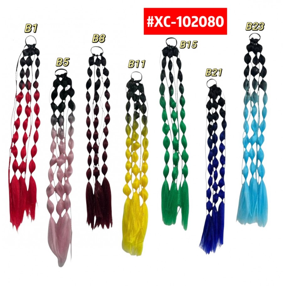 EXTENSION BICOLOR TRIPLE BOLLITO #XC-102080