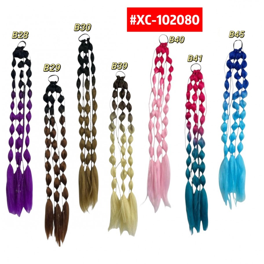 EXTENSION BICOLOR TRIPLE BOLLITO #XC-102080