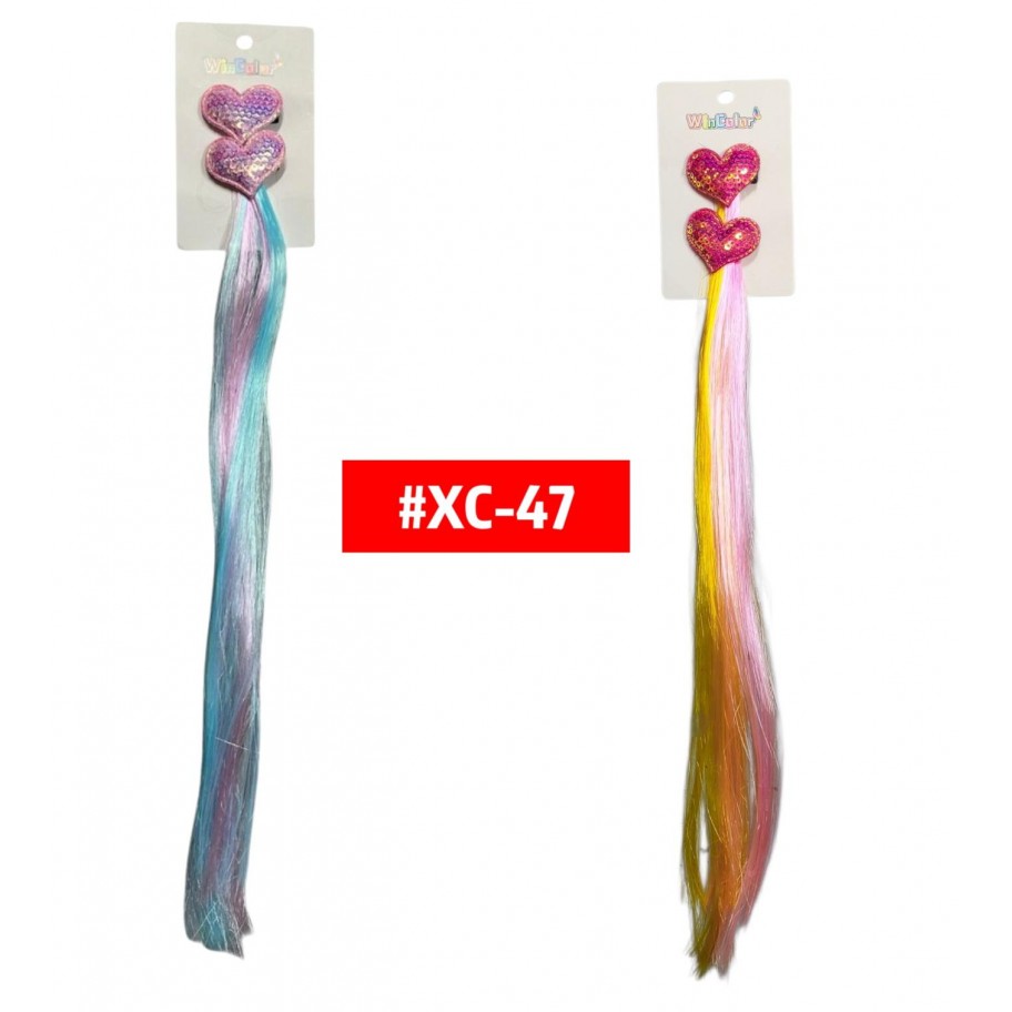 GANCHITOS CORAZONES EXTENSION #XC-47 PROMO