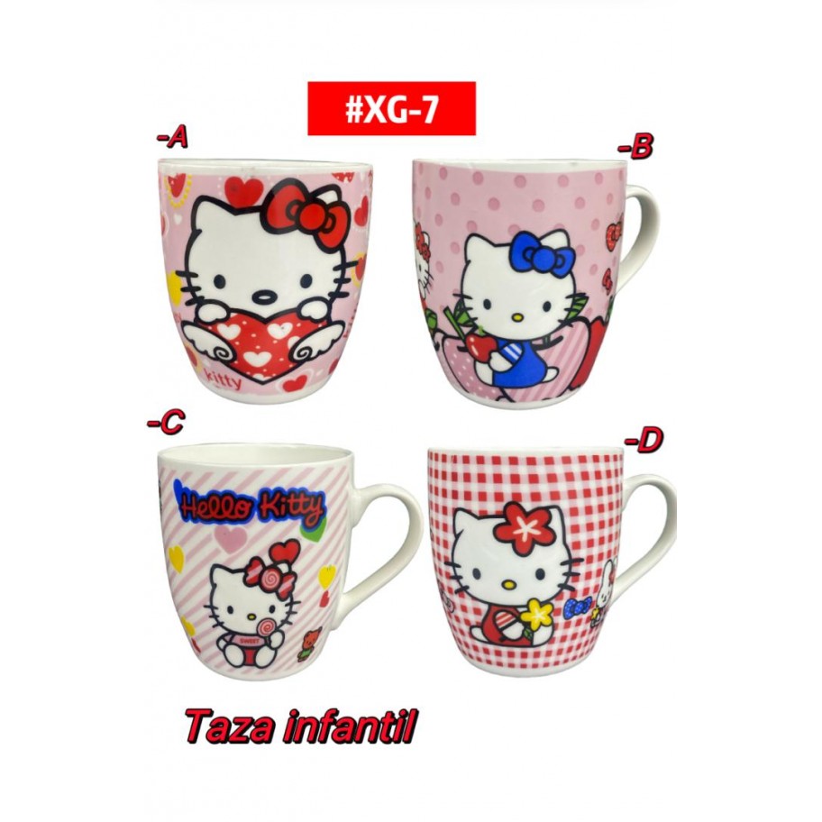 TAZA HELLO KITTY #XG-7