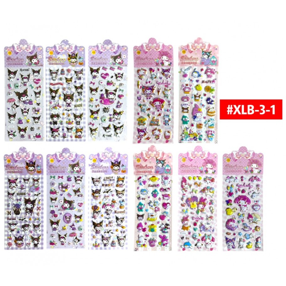 STICKERS SANRIO #XLB-3-1