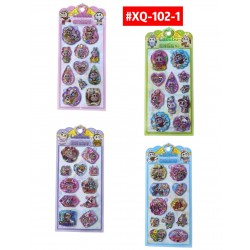 STICKERS DE AGUA LABUBU #XQ-102-1