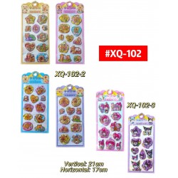 STICKERS DE AGUA CAPYBARA SANRIO #XQ-102