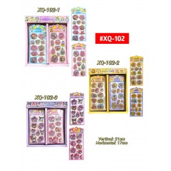 STICKERS DE AGUA LABUBU/CAPYBARA/SANRIO #XQ-102