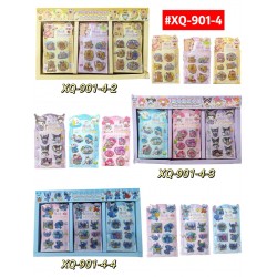 STICKERS DE AGUA SANRIO STITCH CAPYBARA #XQ-901-4