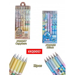 LAPICERO CAPYBARA STITCH 12uds #XQ0057