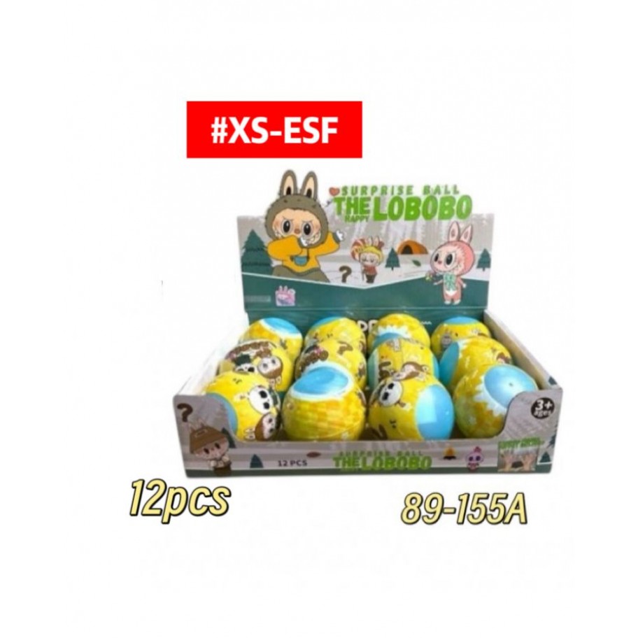 ESFERAS SORPRESA CAPYBARA AVENGERS LABUBU 12pcs #XS-ESF