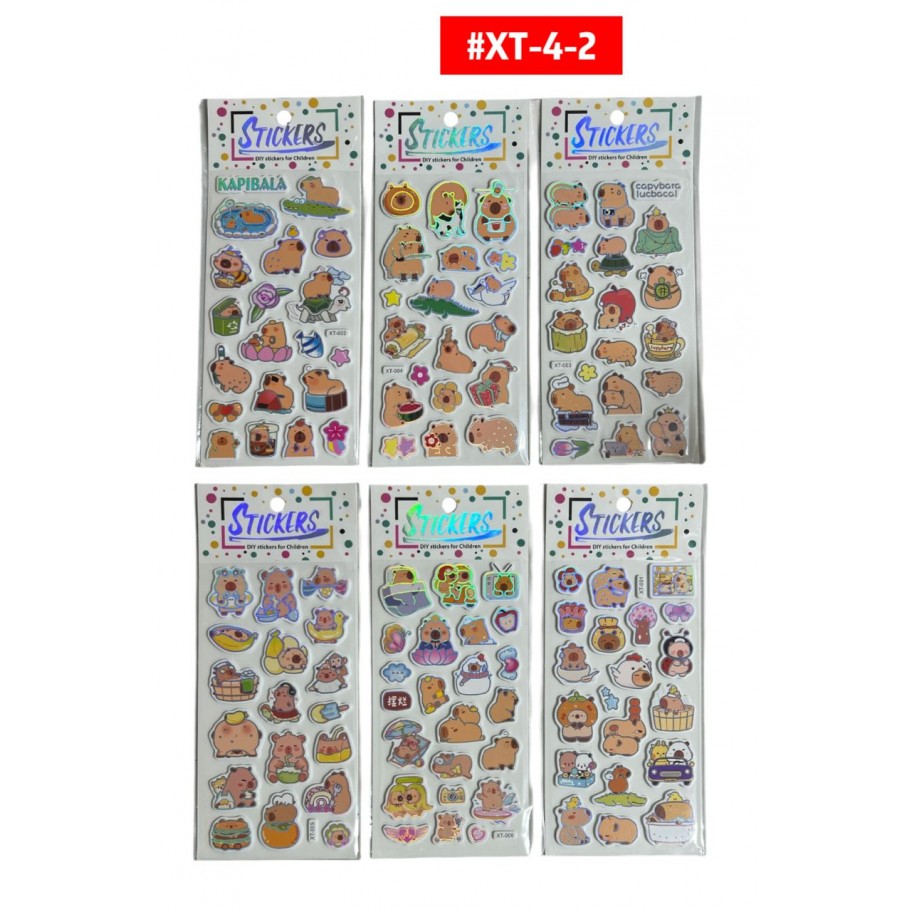 STICKERS CAPYBARA #XT-4-2