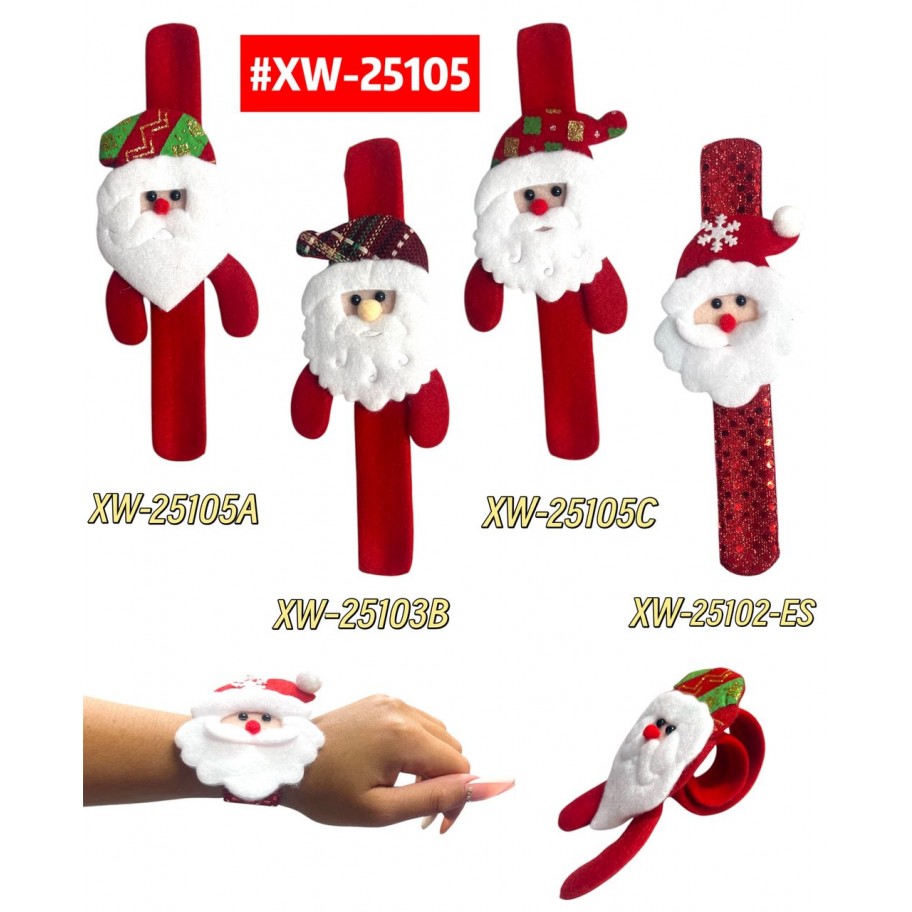 PULSERA SANTA NAVIDAD #XW-25105
