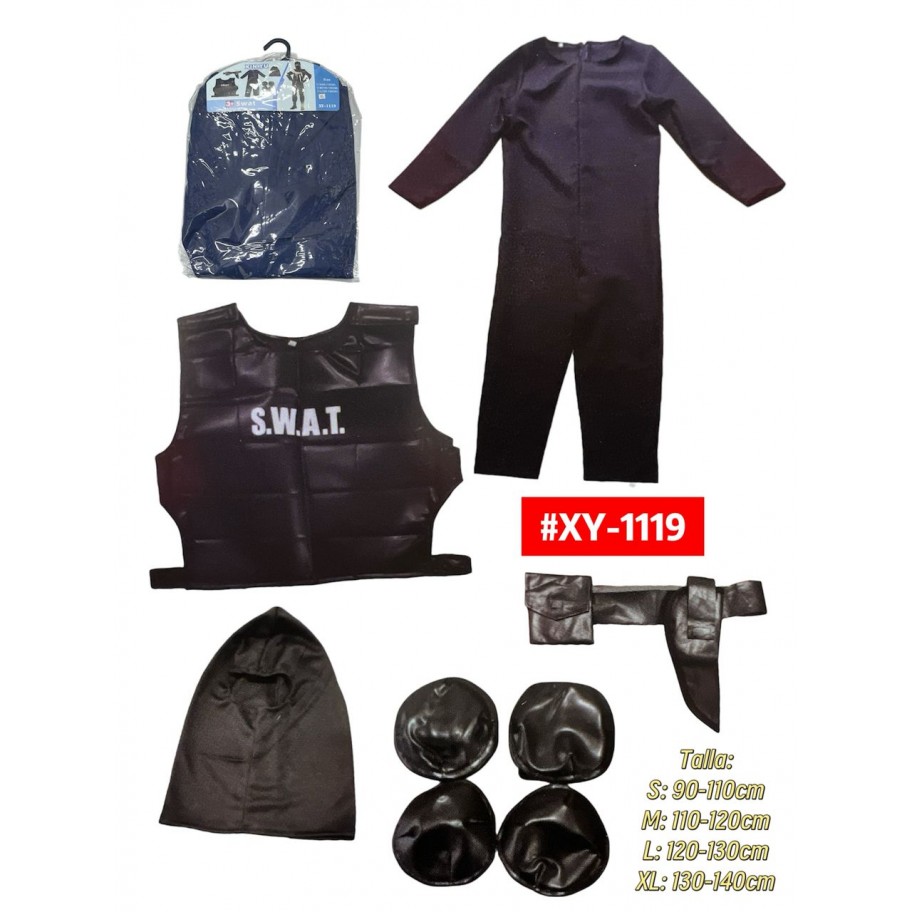 DISFRAZ SWAT #XY-1119