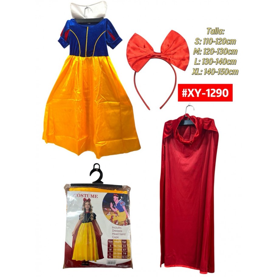 DISFRAZ BLANCANIEVES #XY-1290