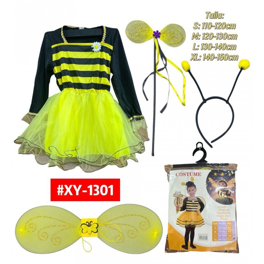 DISFRAZ ABEJITA #XY-1301