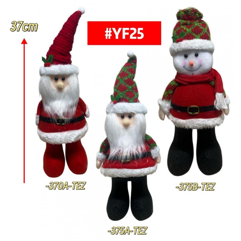 MUÑECO DE NAVIDAD 37cm #YF25