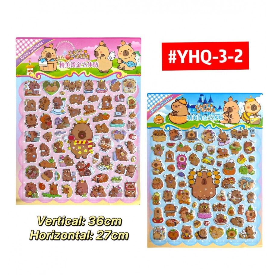 STICKERS CAPYBARA #YHQ-3-2