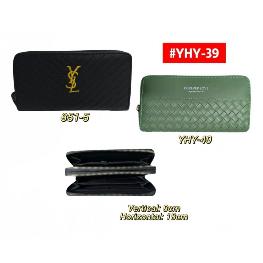 MONEDERO DOBLE CIERRE #YHY-39 P.U