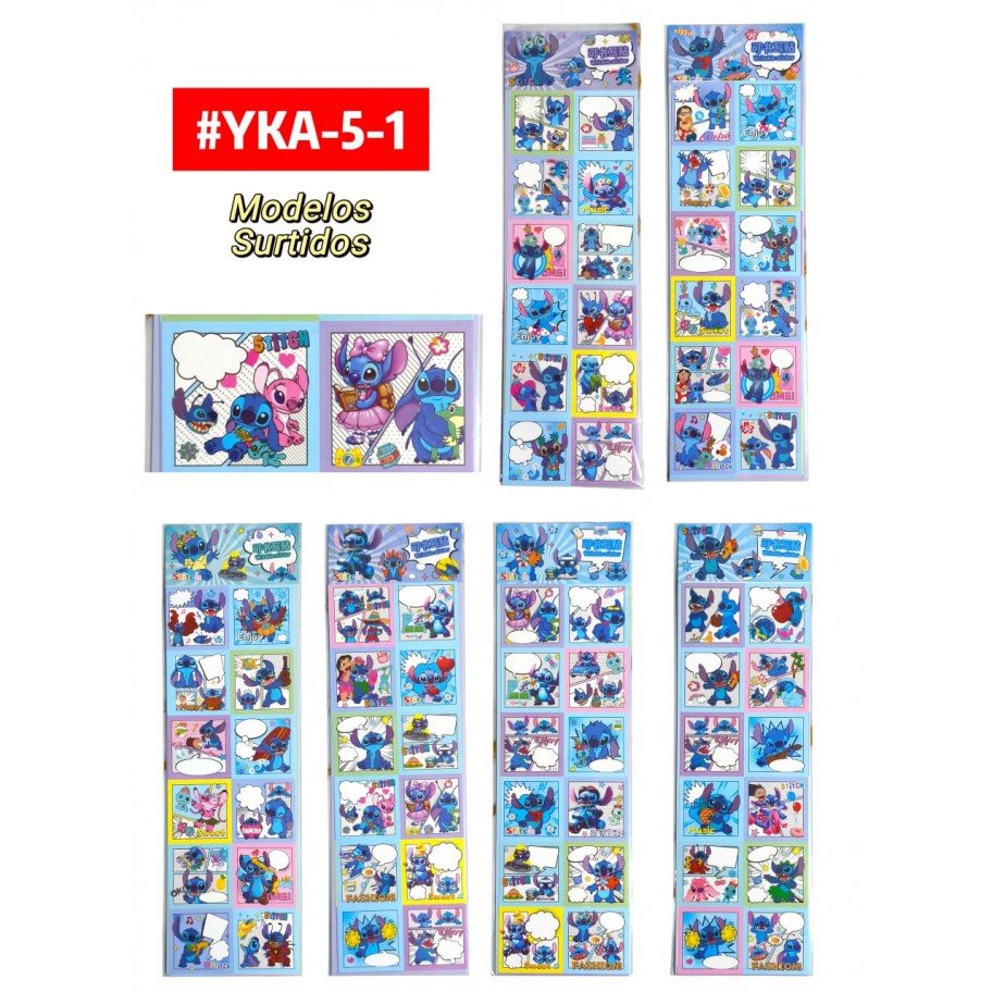 ETIQUETAS STITCH #YKA-5-1