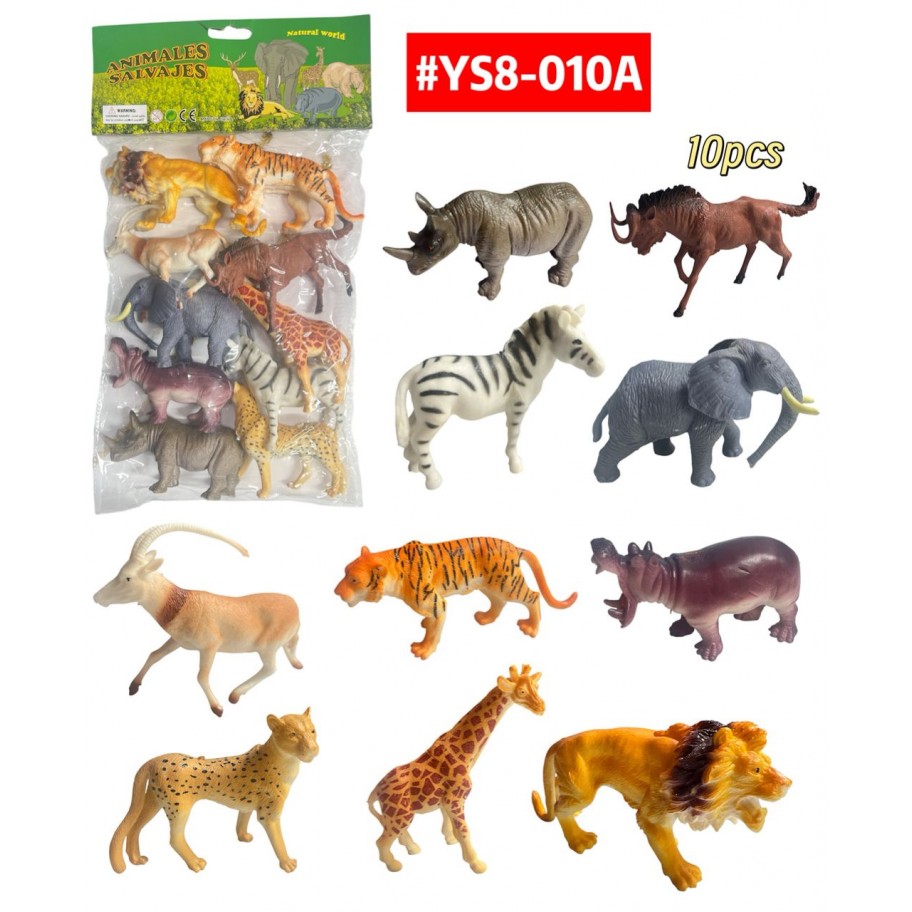 ANIMALES DE GRANJA 10pcs #YS8-010A