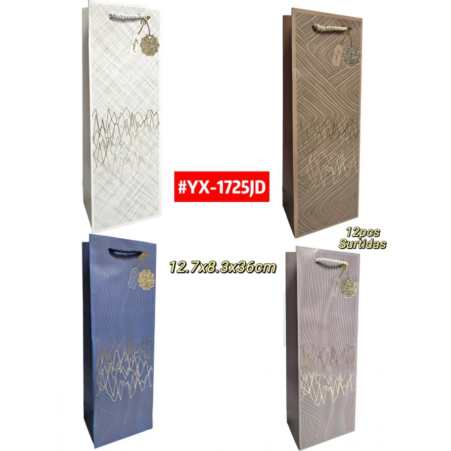 BOLSAS LARGAS DE REGALO 12uds #YX-1725JD
