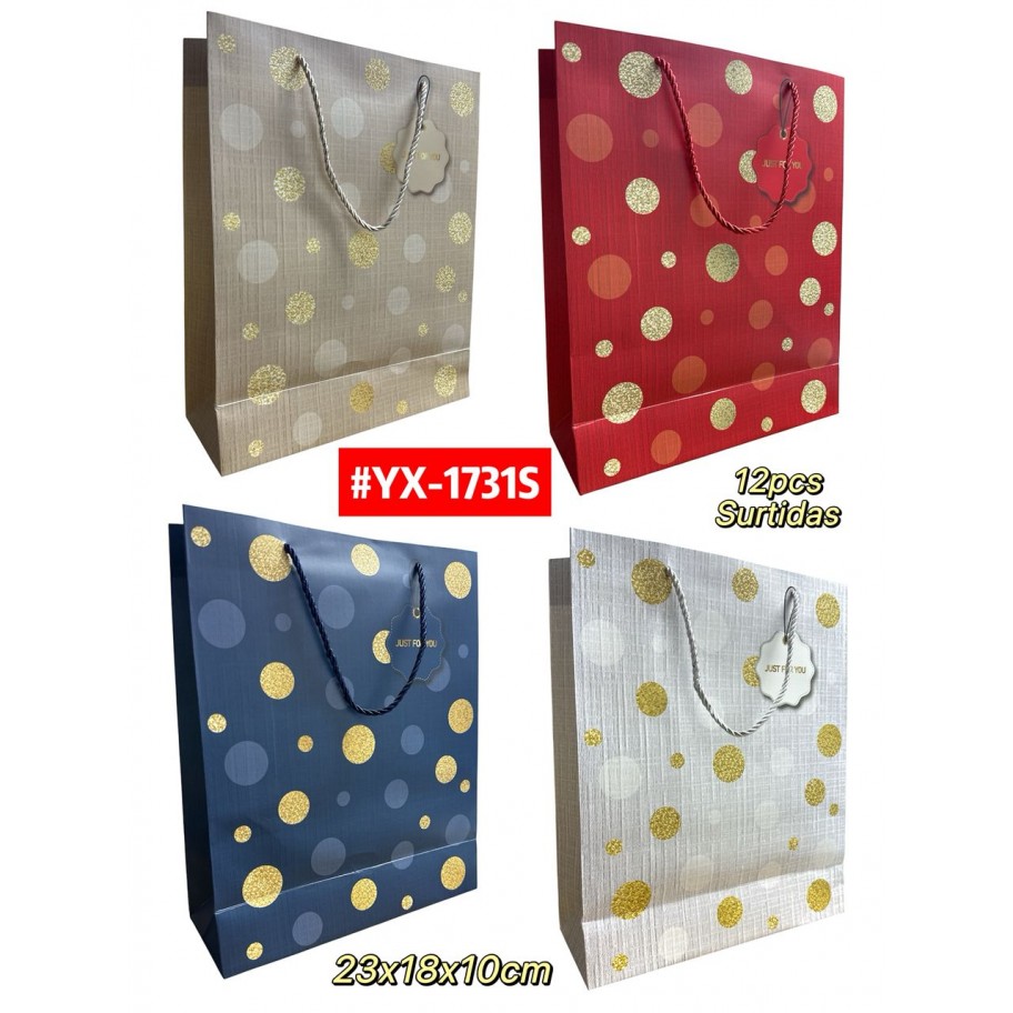 BOLSAS PEQUEÑAS DE REGALO 12uds #YX-1731S